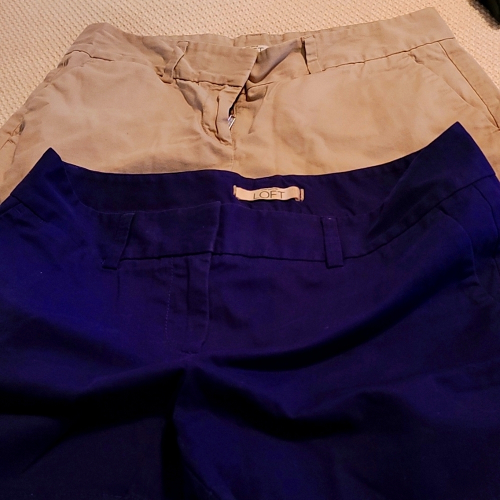 Loft shorts size 4